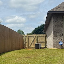 160-Foot-Wood-Privacy-Fence-Installation-in-Gulfport-Mississippi 0